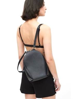 Authentic Louis Vuitton Mabillon back pack black Epi leather M52232